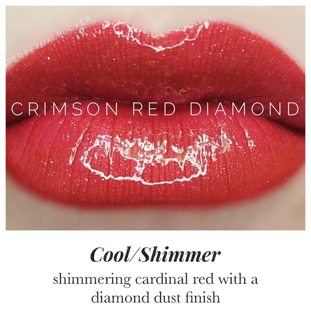 LipSense color Crimson Red Diamond